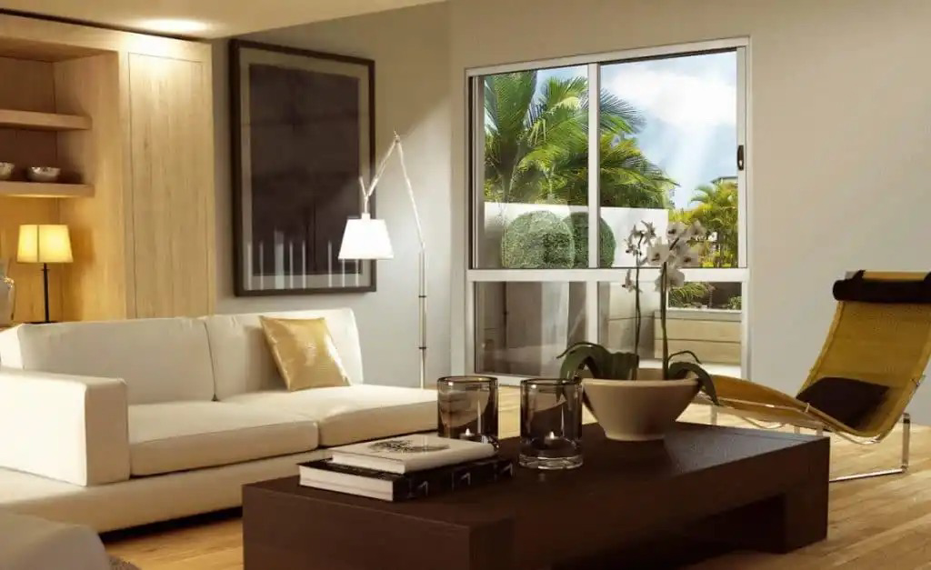 Modern relaxing living room— Doors & Windows in Armidale, NSW