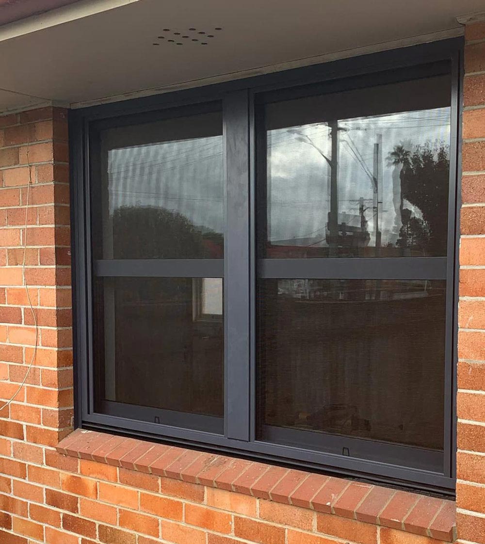 Window With Black Frame