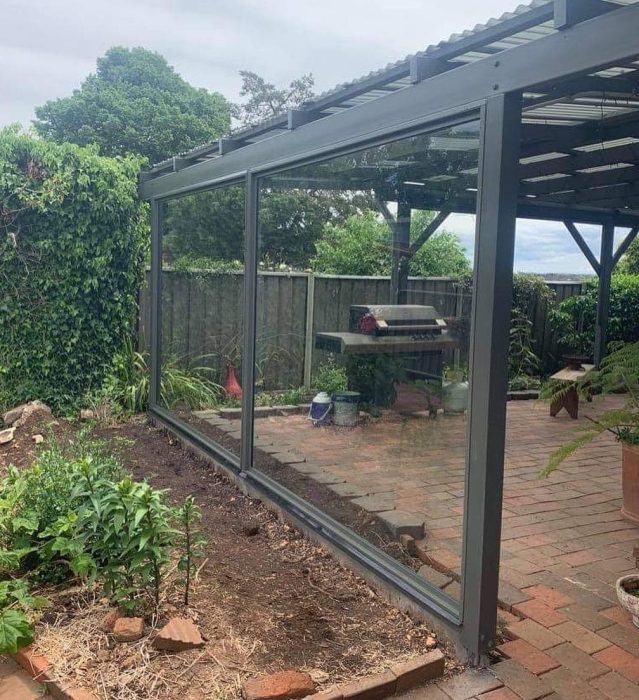 Glass Garden Wall — Doors & Windows in Armidale, NSW